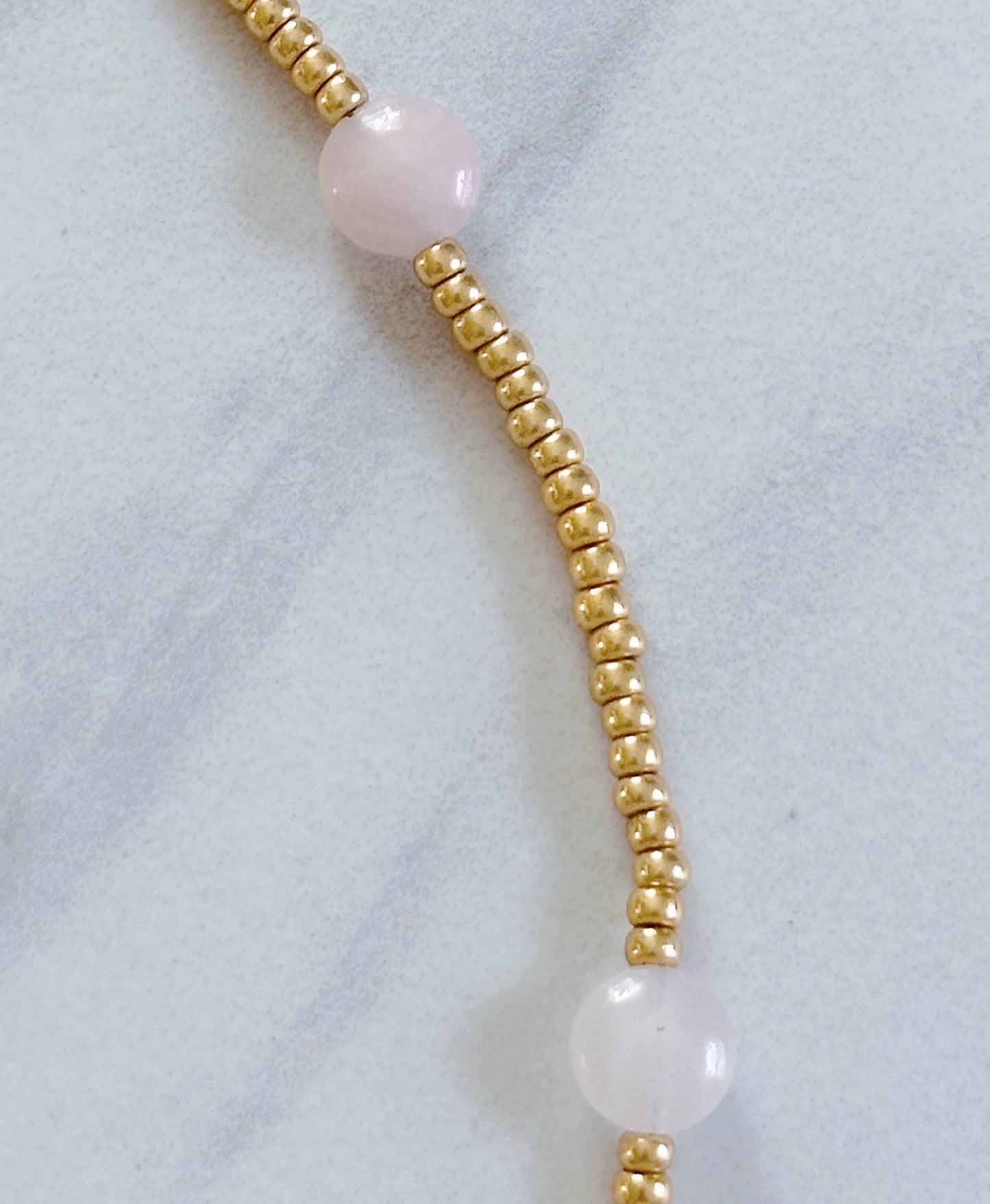 Strawberry Fields Beaded Necklace