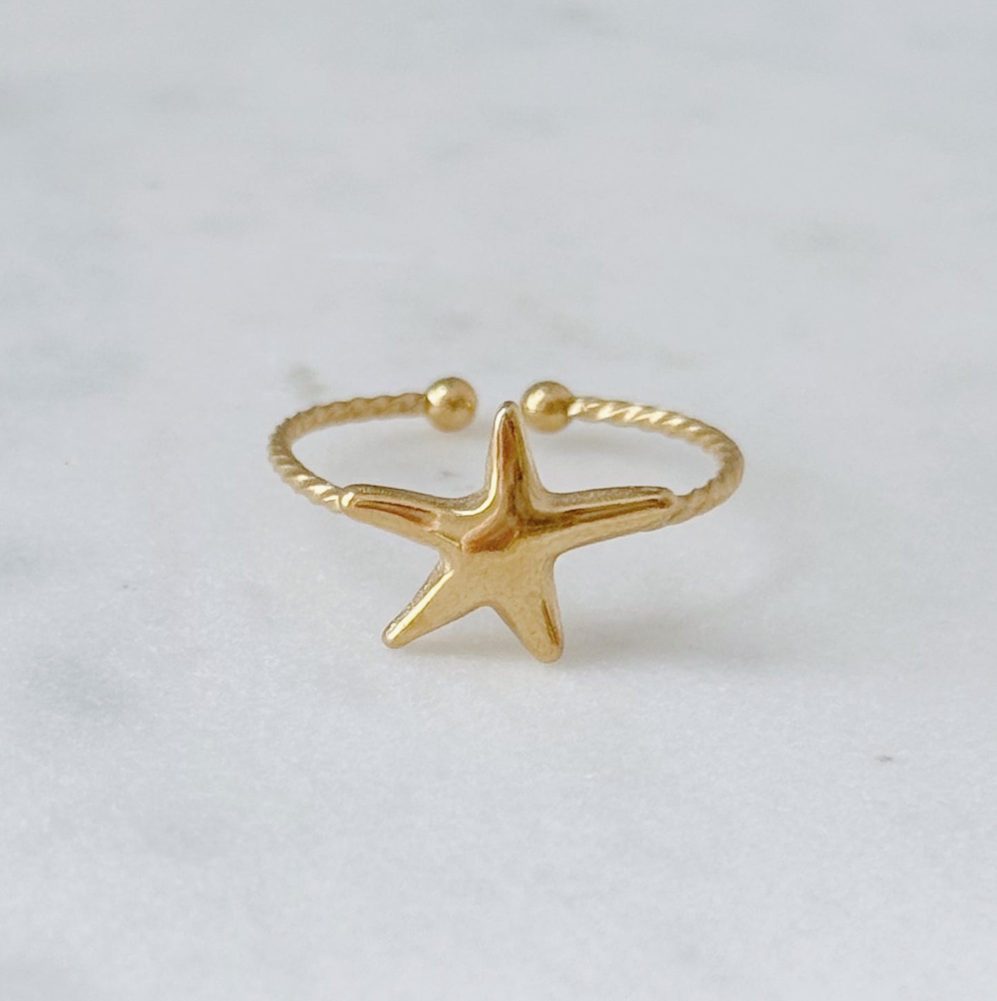 Dainty Starfish Ring