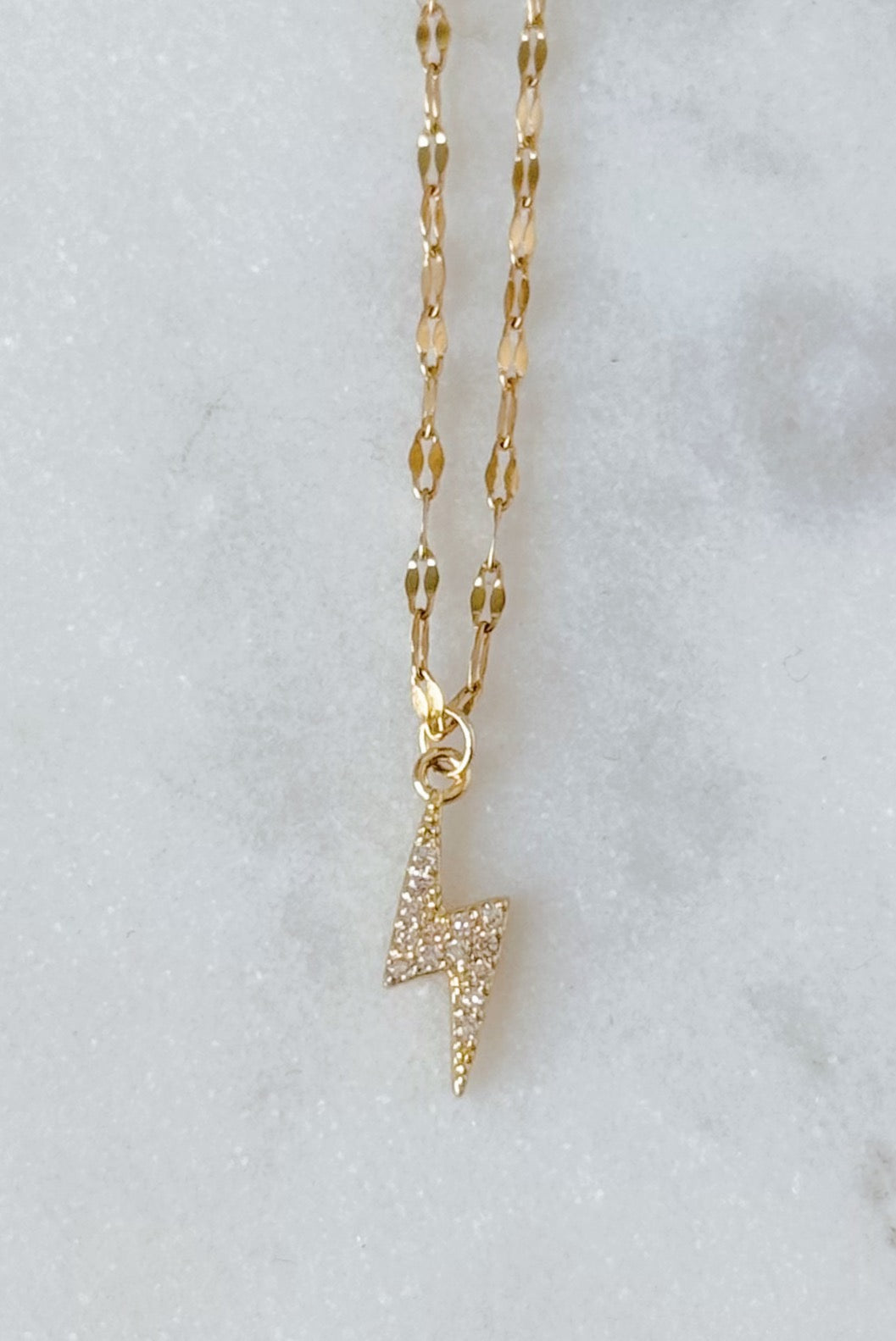Dainty Lightning Bolt Necklace