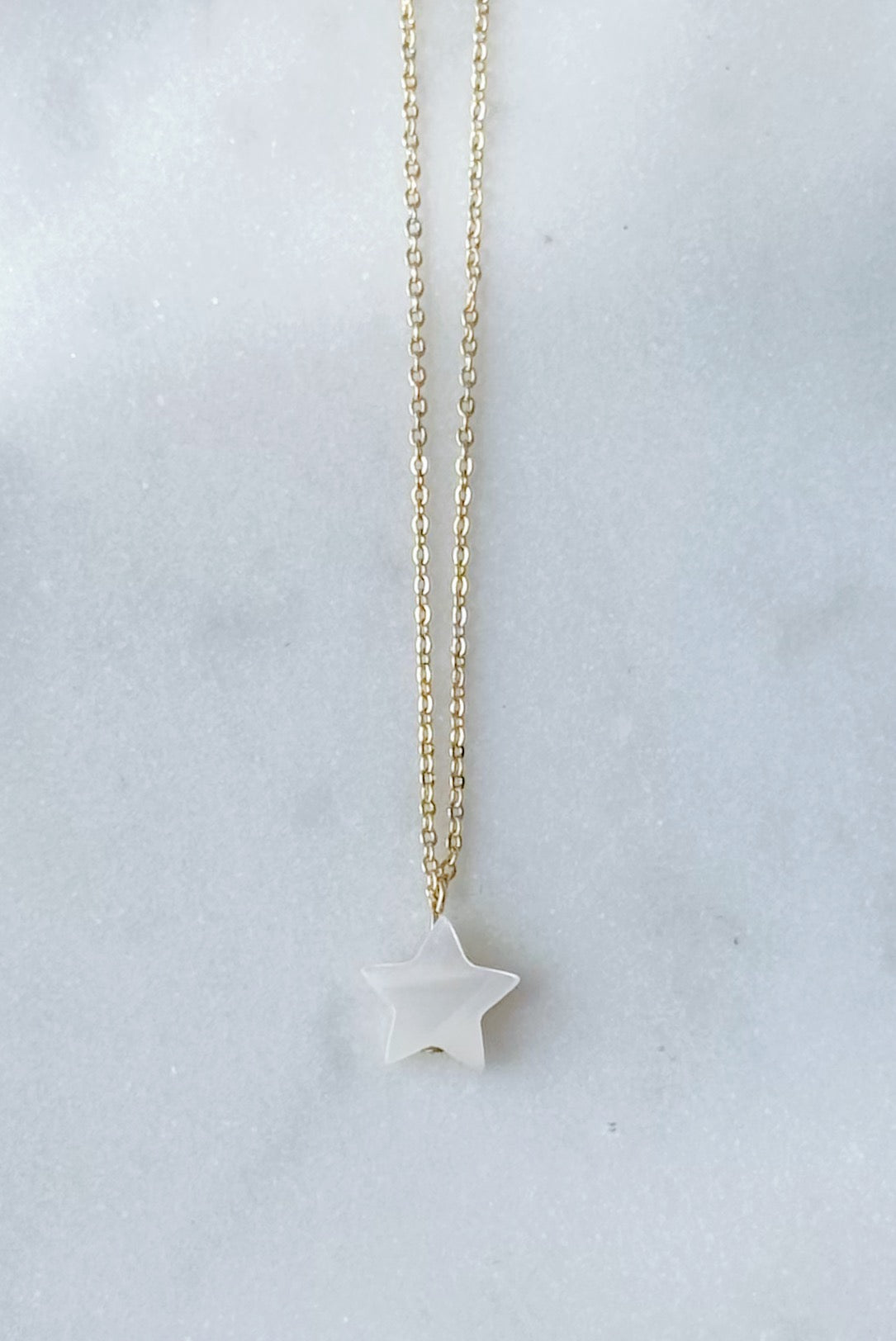 Dainty Shell Star Necklace