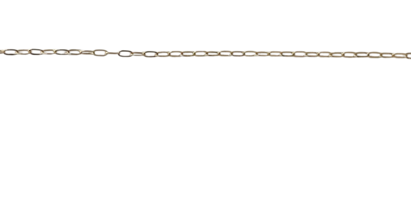 Dainty Gold Plated Paperclip Chain