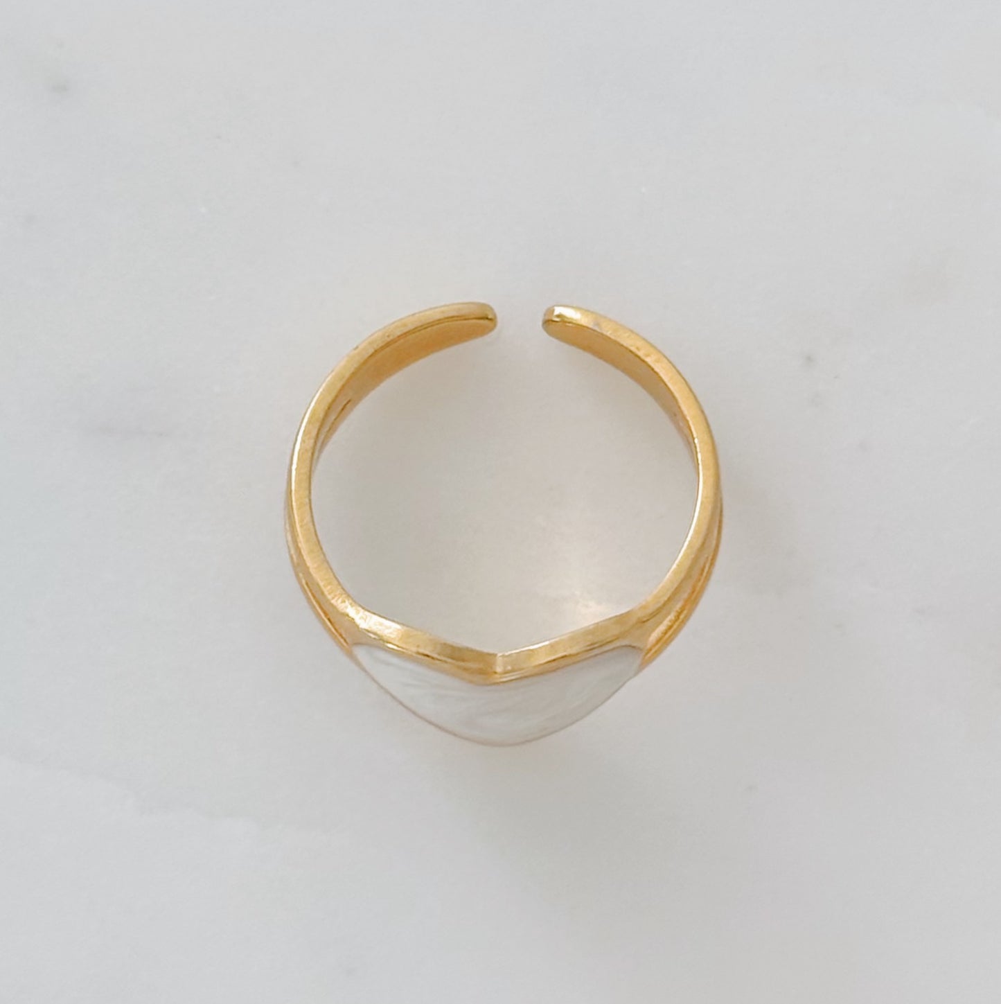 Lover Girl Gold Heart Ring