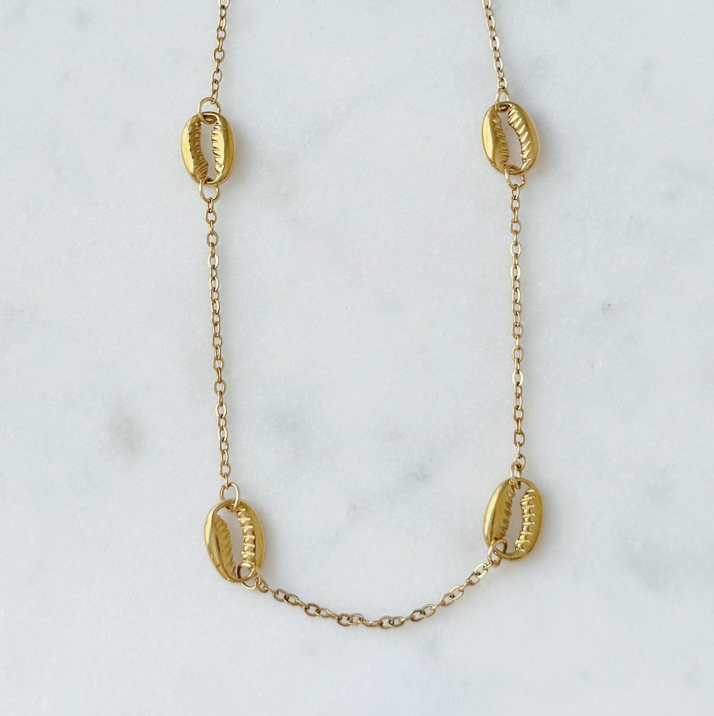 Boardwalk Cowrie Necklace