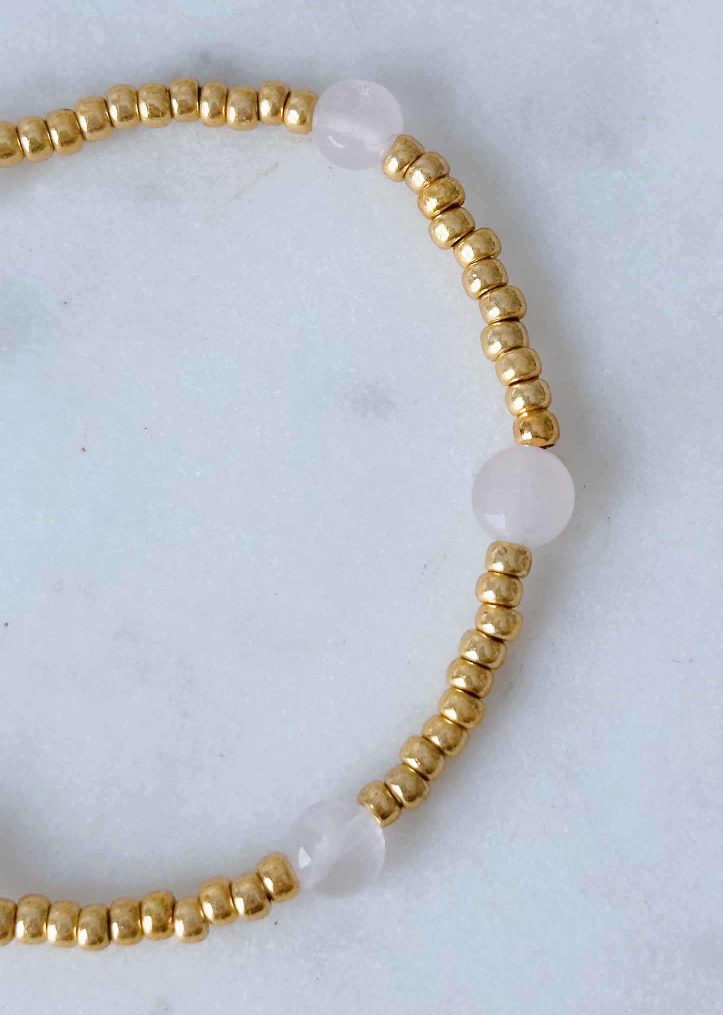 Strawberry Fields Beaded Bracelet