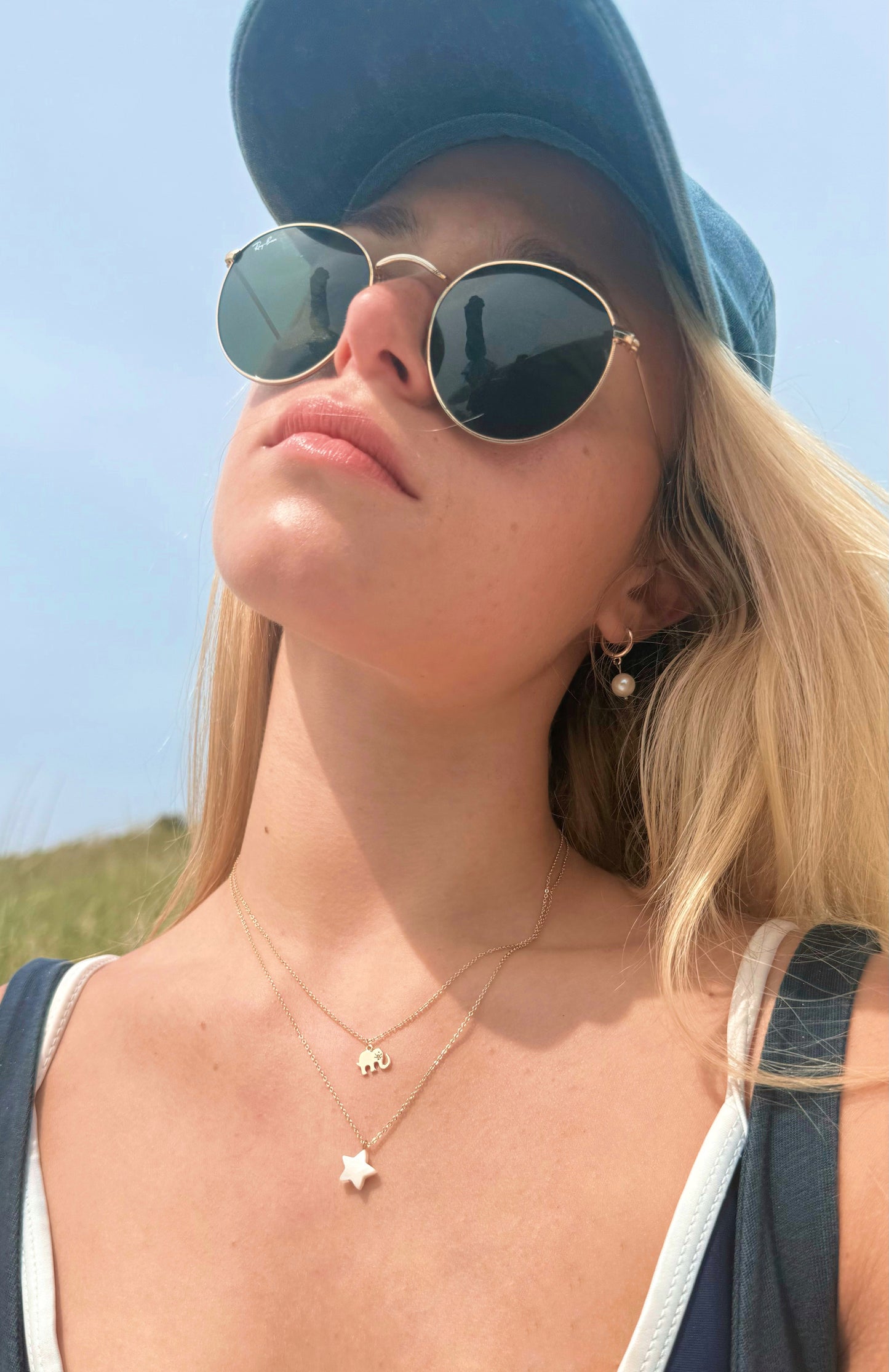 Dainty Gold Elephant Necklace