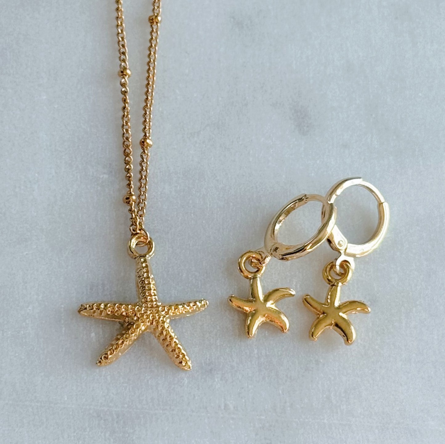 Gold Starfish Gift Set