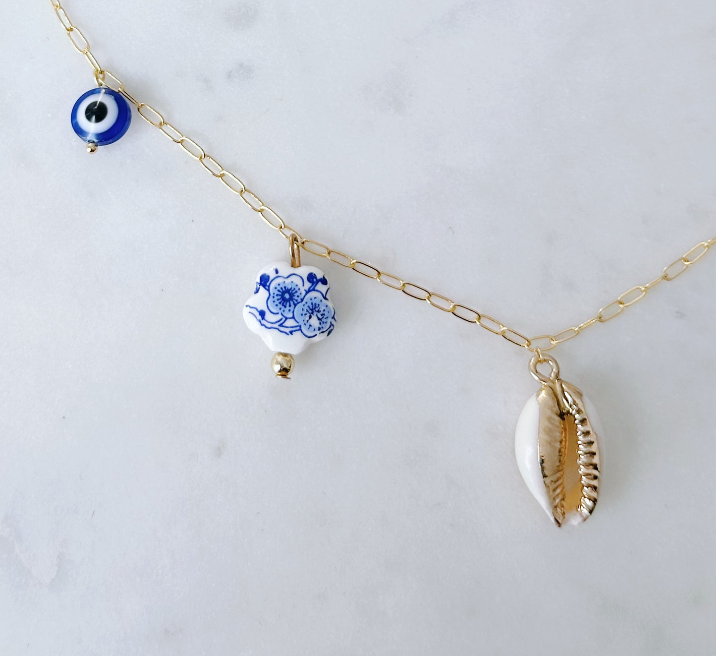 Crete Charm Necklace