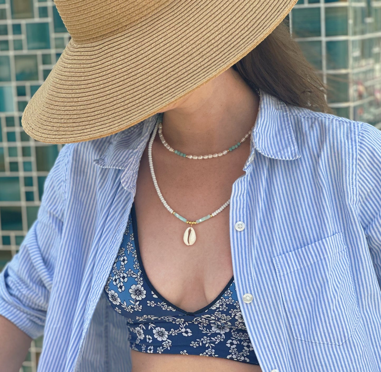 Shell Beaded Necklaces