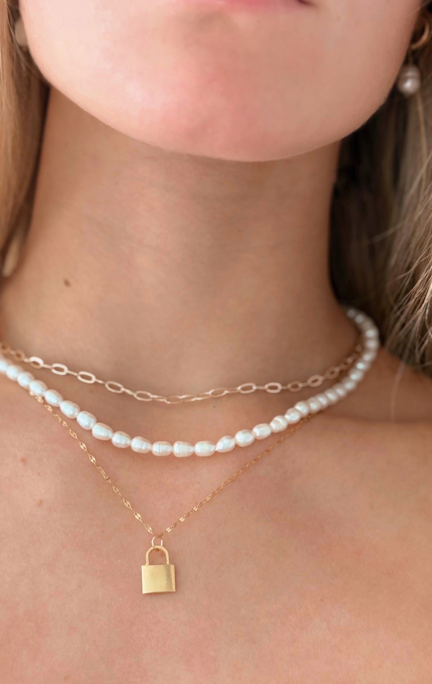 Golden Locket Necklace
