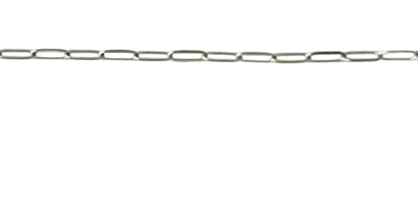 Large Silver Paperclip Chain