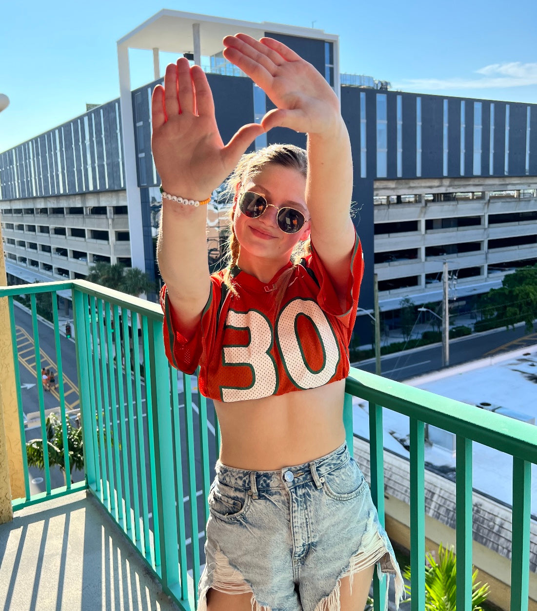 UMiami gameday beaded bracelet