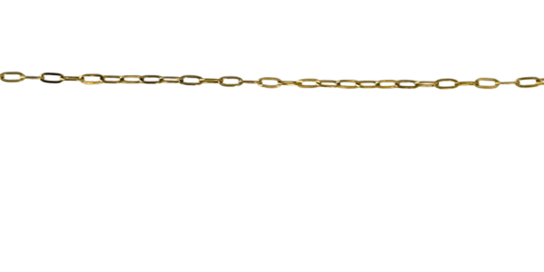 Small Gold Paperclip Chain