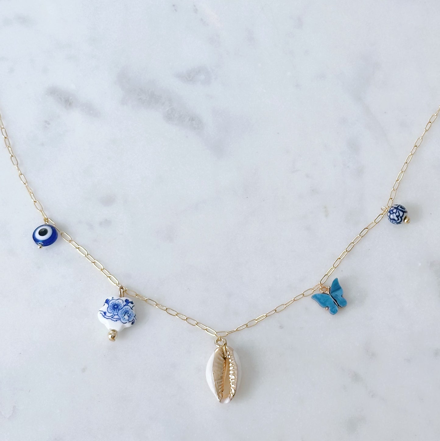Crete Charm Necklace