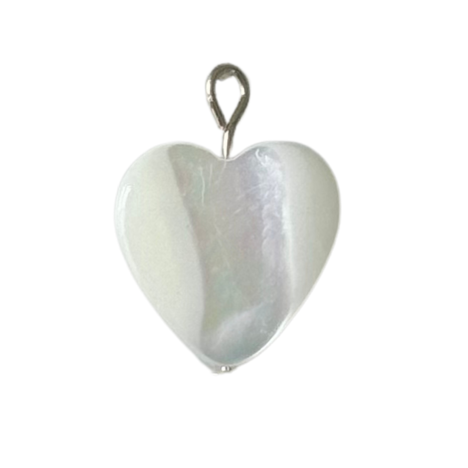 Small Shell Heart Pendant