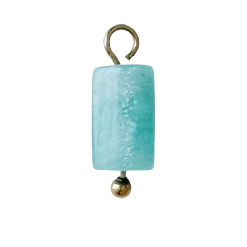 Amazonite Gem Charm