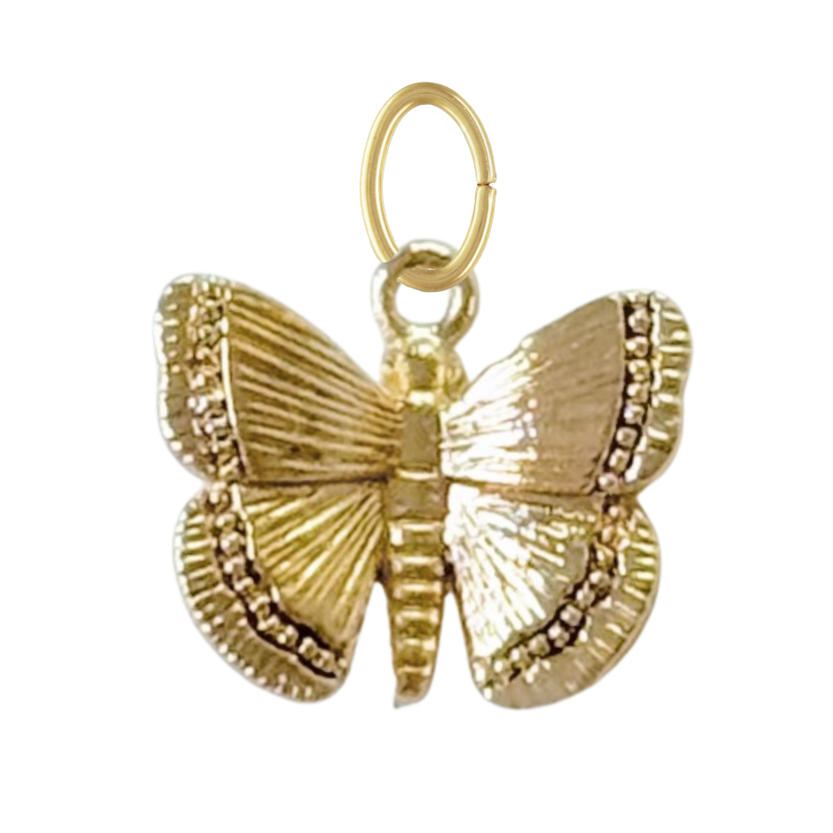 Dainty Gold Butterfly Charm