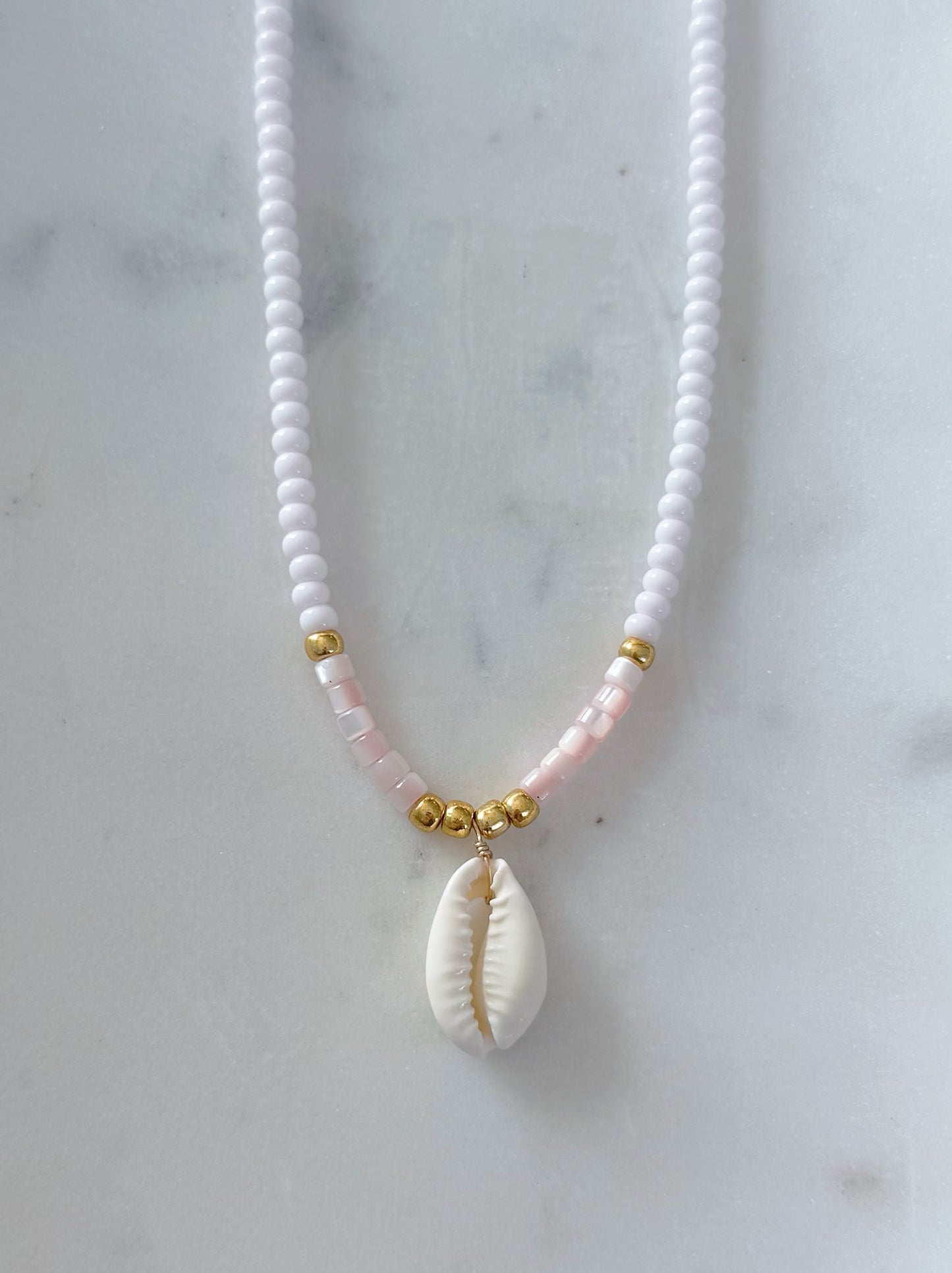 Shell Beaded Necklaces