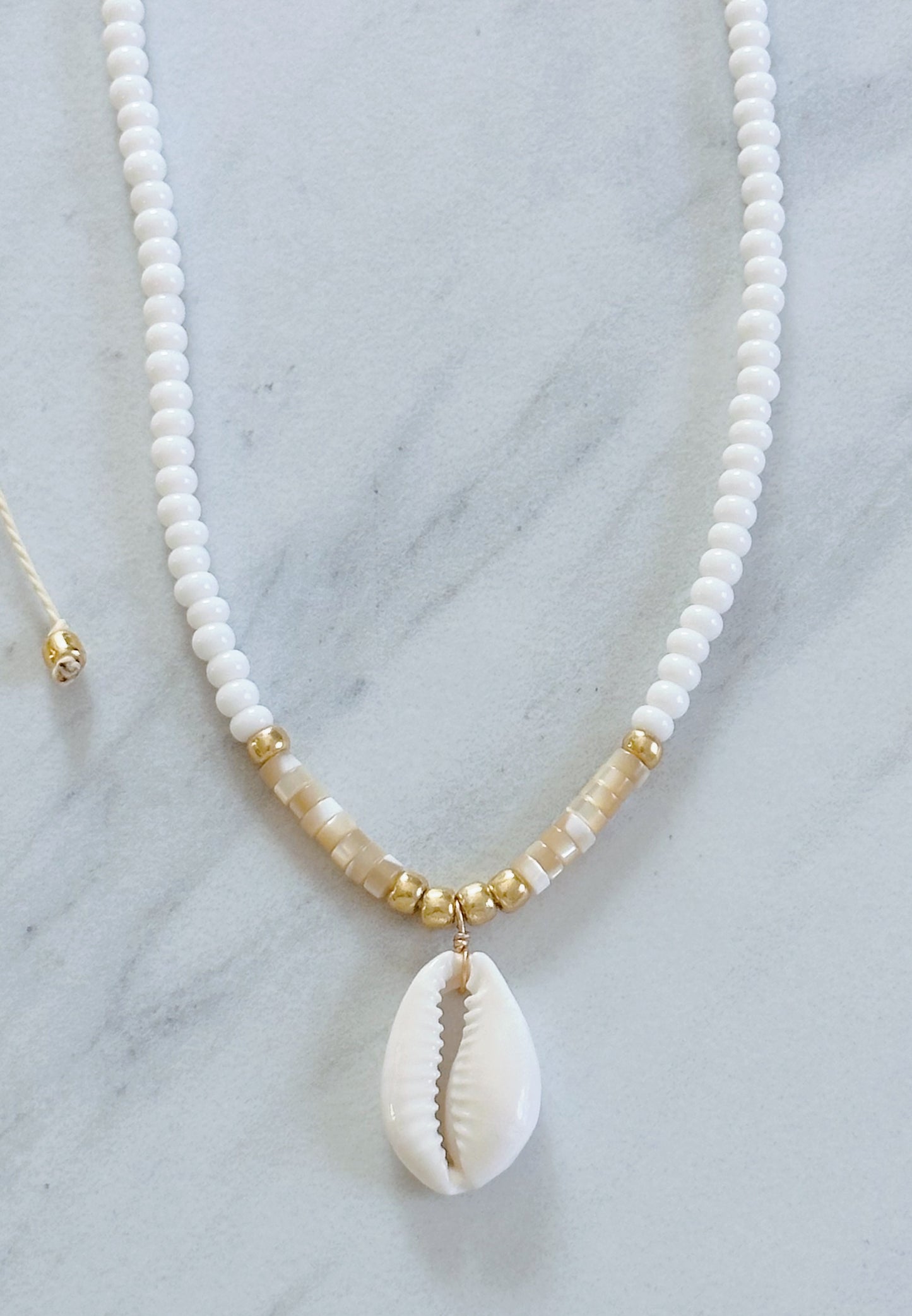 Shell Beaded Necklaces