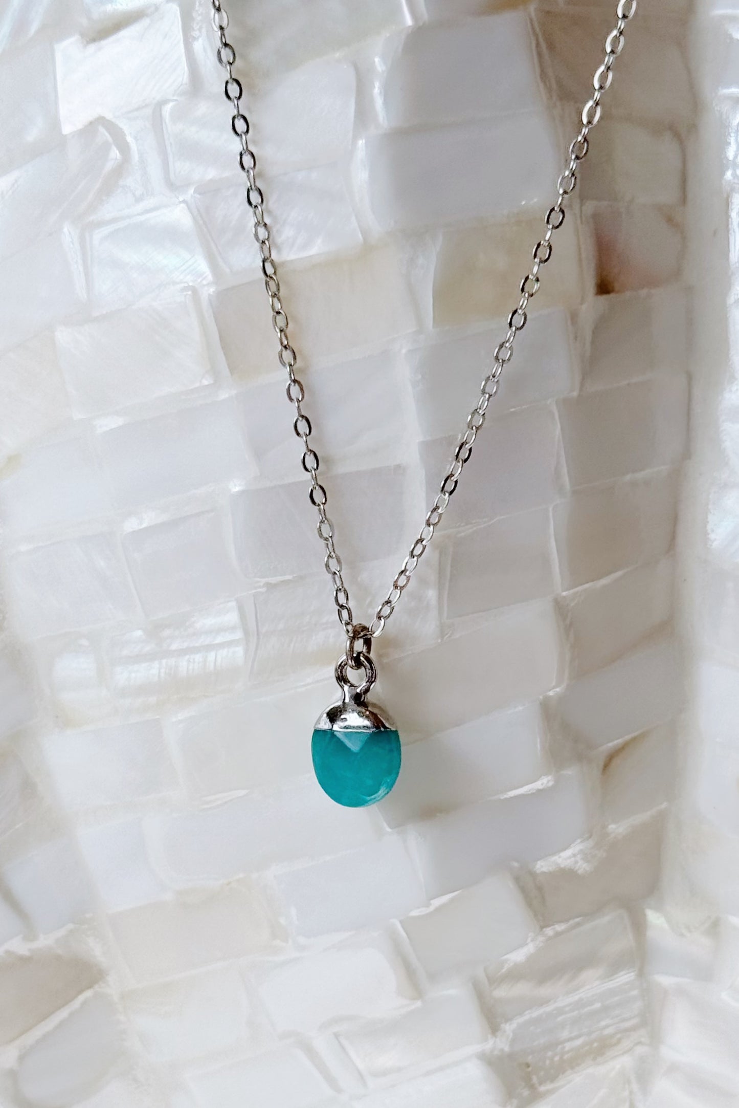 Turquoise Nugget Gemstone Necklace