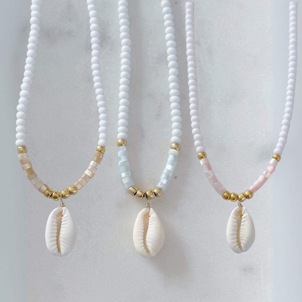 Shell Beaded Necklaces