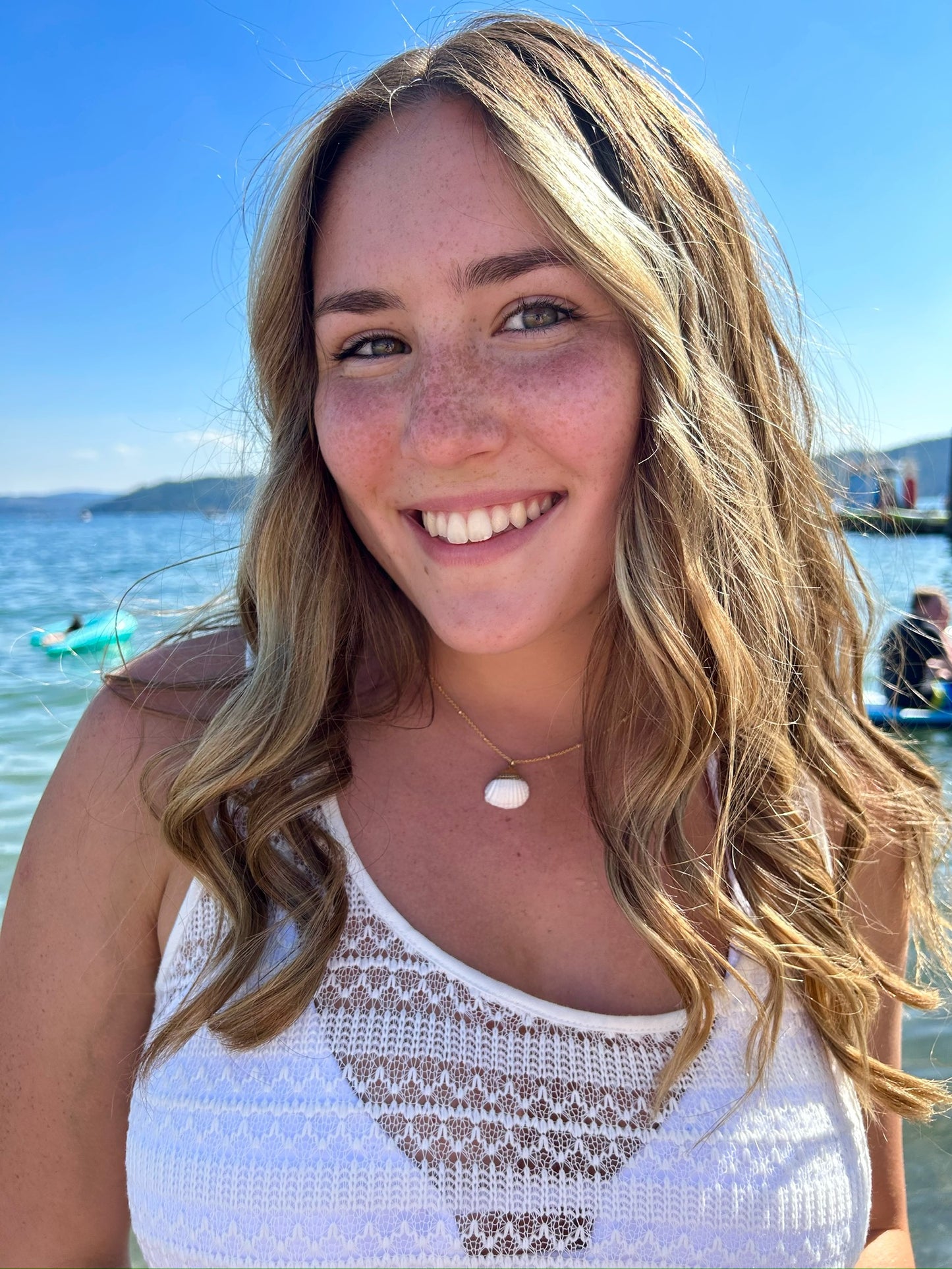 Gold Seashell Necklaces