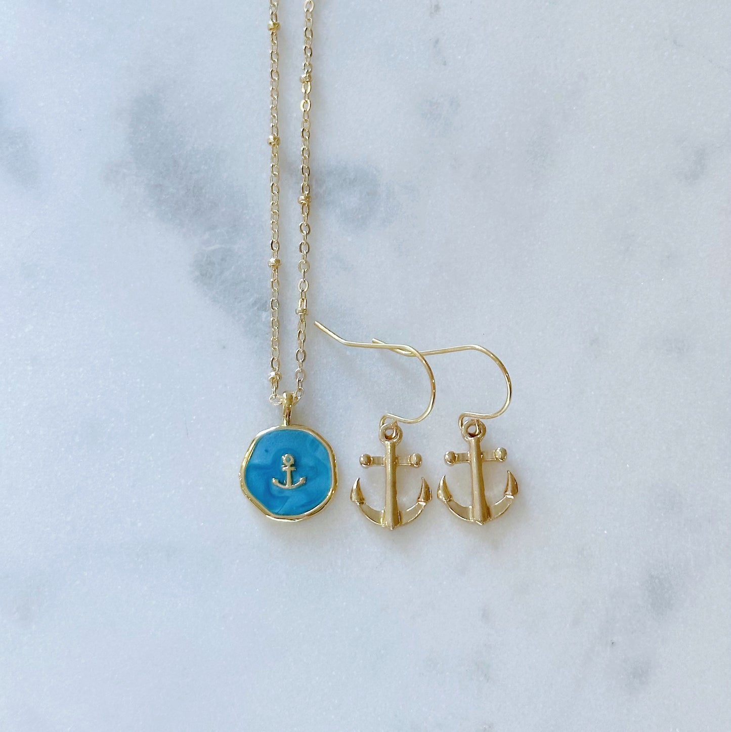 Anchors Up Necklace