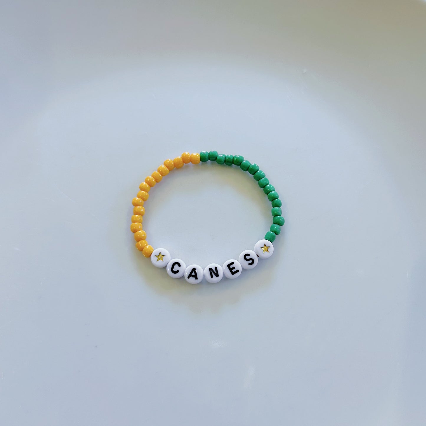 UMiami gameday beaded bracelet