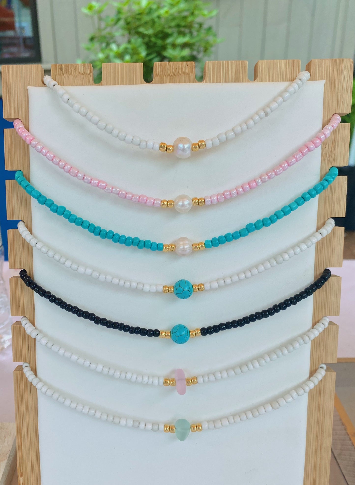 Freshwater Pearl Beaded Necklace