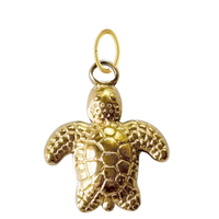 Gold Turtle Charm