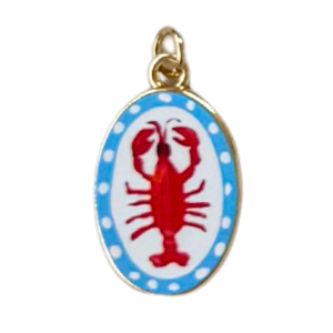 Lobster Clay Pendant