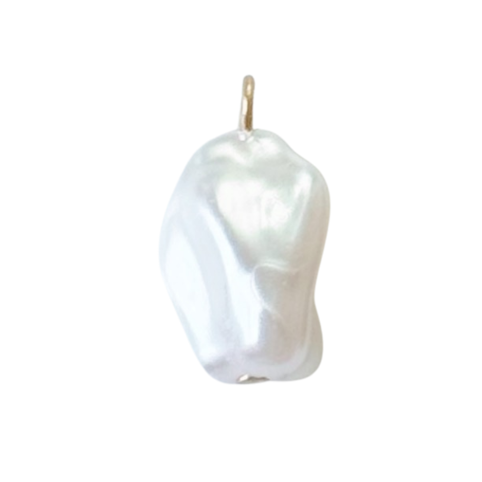 Baroque Faux Pearl Charm