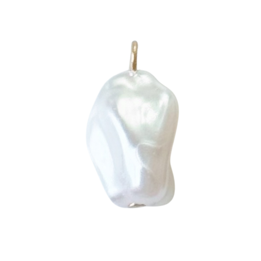Baroque Faux Pearl Charm
