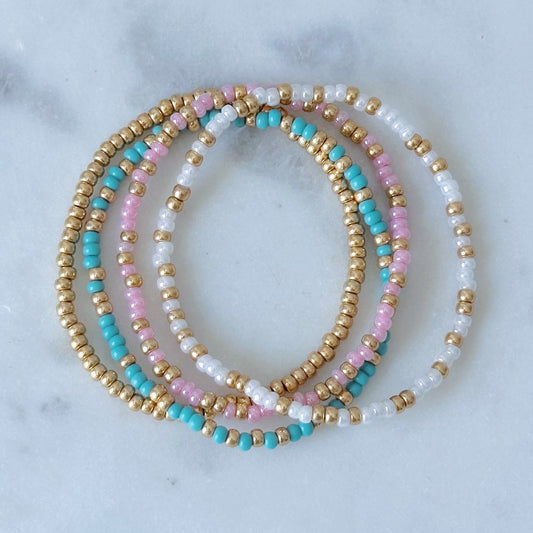 Wanderlust beaded bracelet