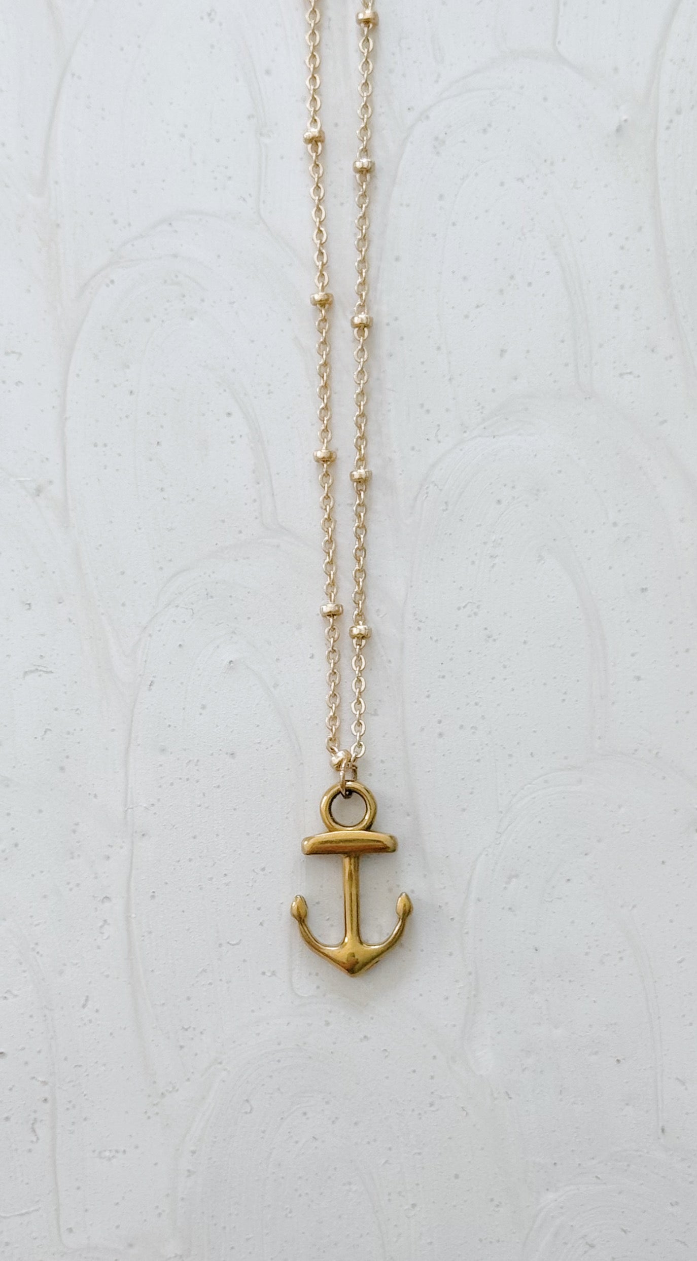 ACK Anchor Necklace