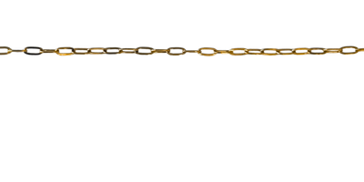 Small Gold Paperclip Chain