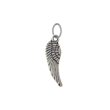 Dainty Silver Wing Charm