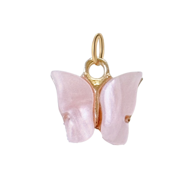 Light Pink Butterfly Charm