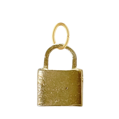 Gold Locket Charm