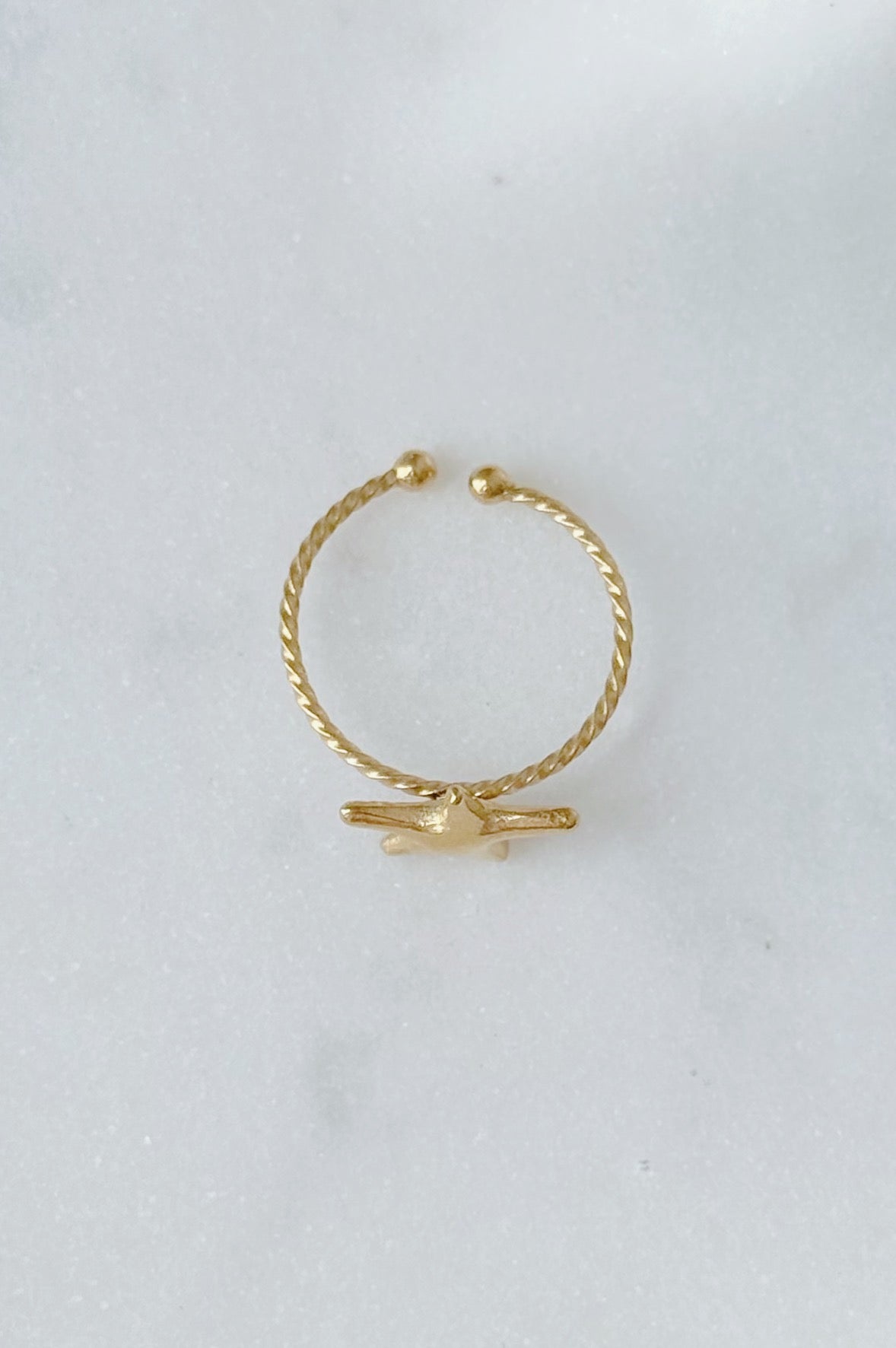 Dainty Starfish Ring