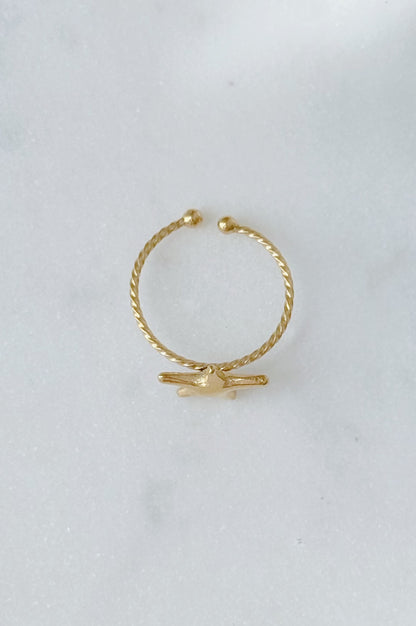Dainty Starfish Ring
