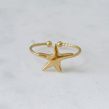 Dainty Starfish Ring