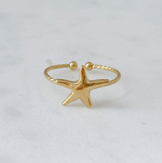 Dainty Starfish Ring