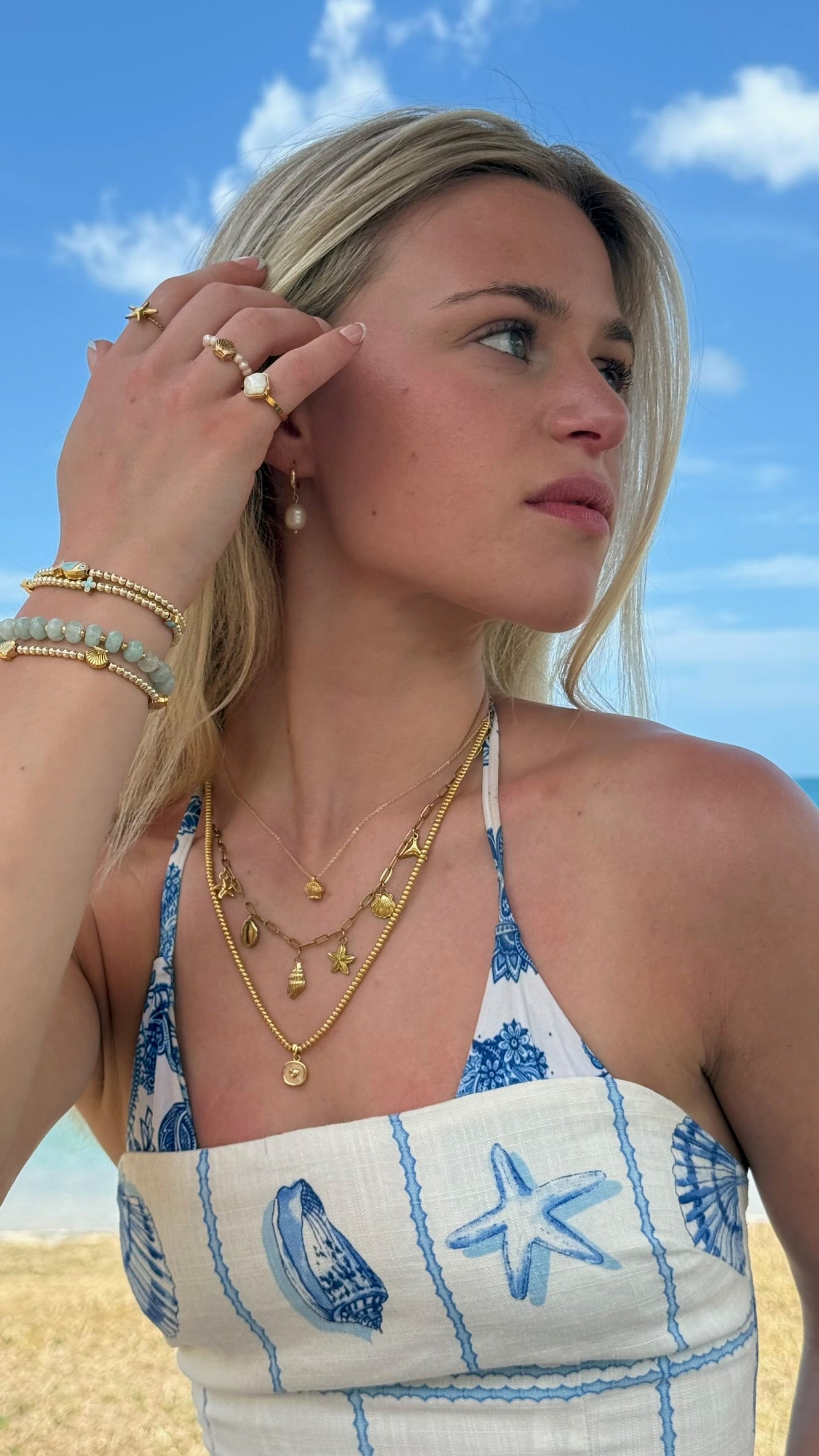 Beachwalk Dainty Seashell Necklace