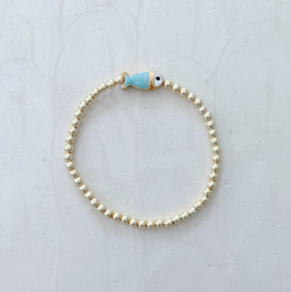 Madaket Tides Beaded Fish Bracelet
