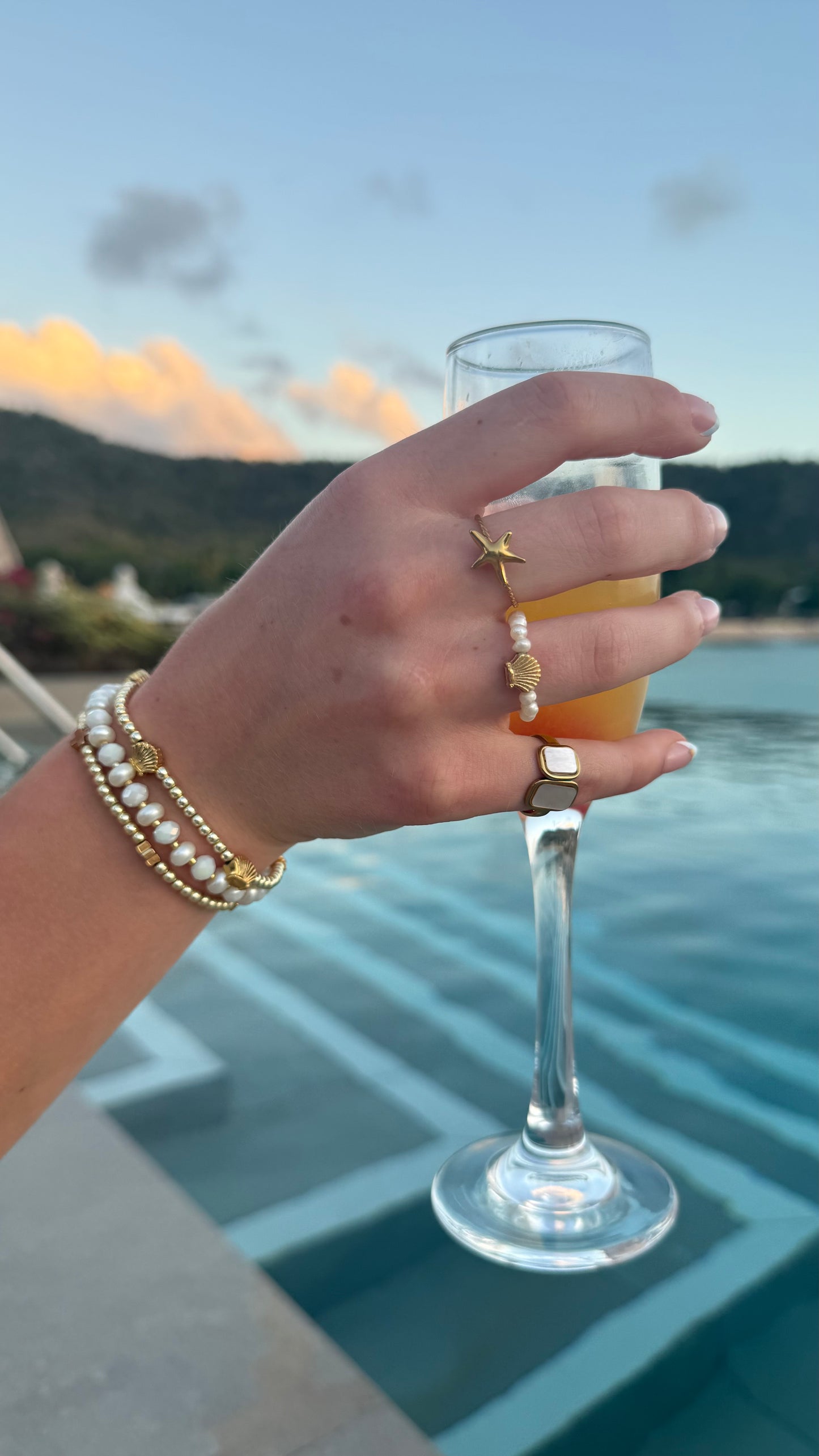 Pearl Seashell Ring