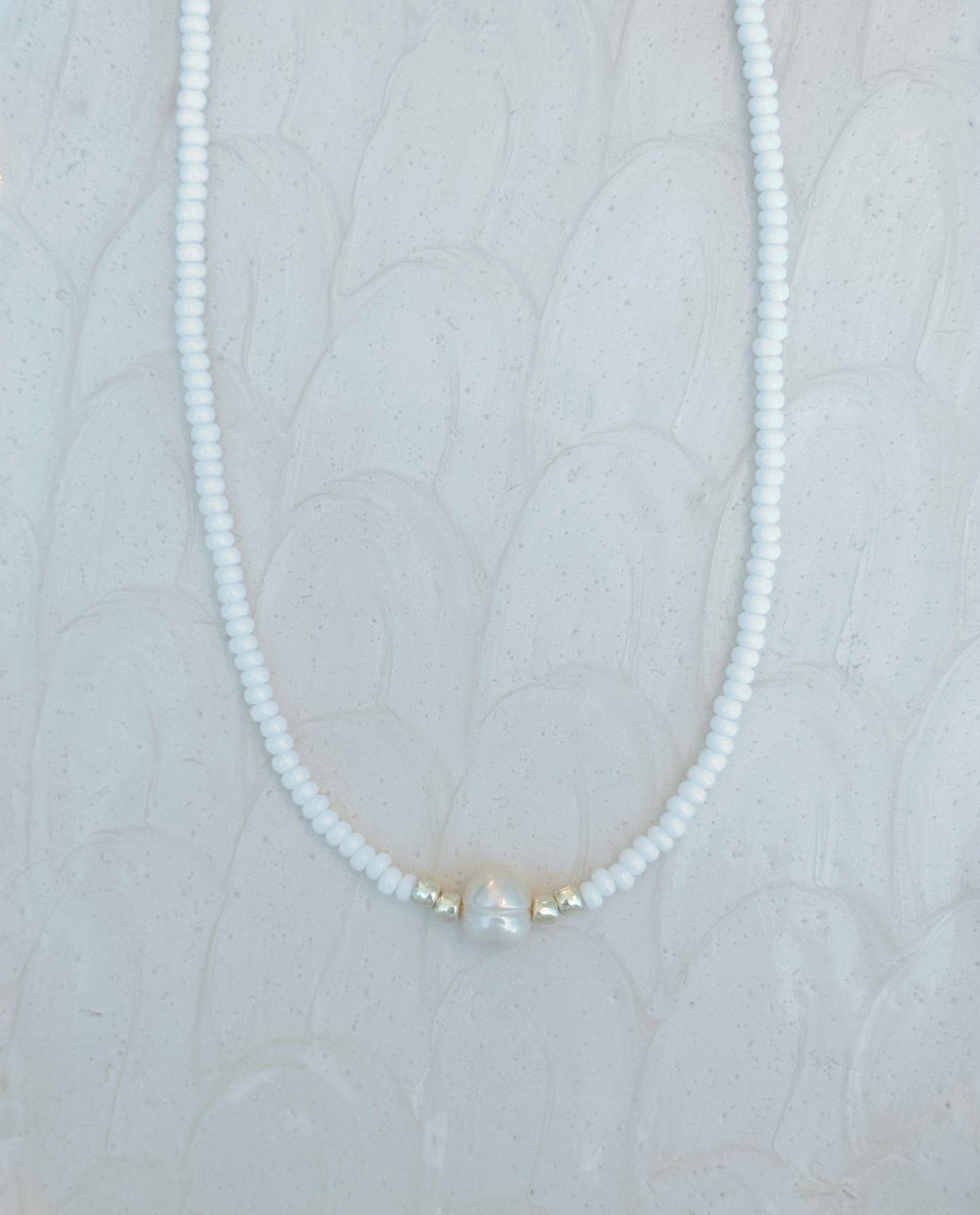 Freshwater Pearl Beaded Necklace