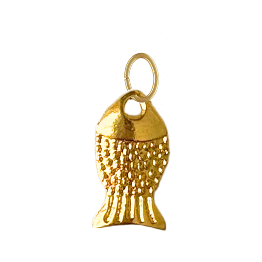 Dainty Gold Fish Charm