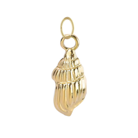 Dainty Gold Conch Shell Charm