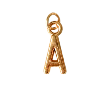 Gold Initial Letter - A