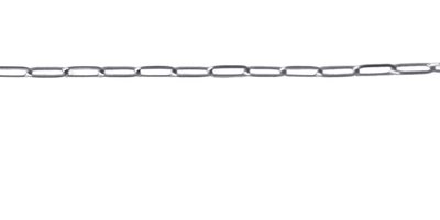 Large Silver Paperclip Chain